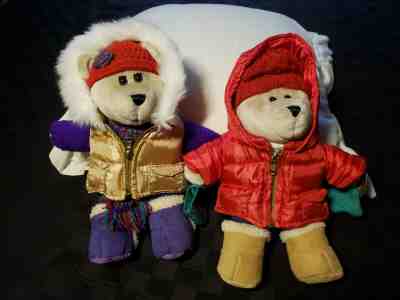 Starbucks Bearista Bears Winter Puffer Jackets Jeans Hats 2006 NWT - Sold on eBay Dec, 8th 2019 for $24.99
