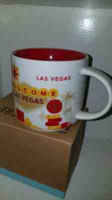 NEW NIB 2013 Starbucks LAS VEGAS You Are Here YAH Series 14 oz COFFEE MUG - Sold on eBay Dec, 8th 2019 for $22.95