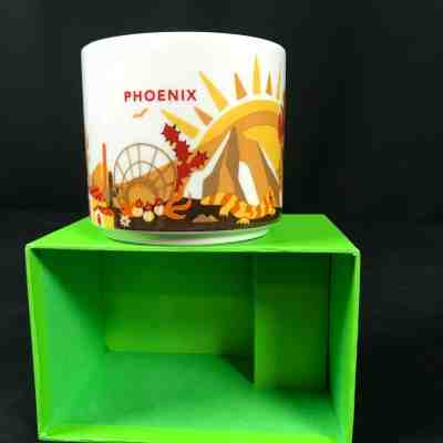 STARBUCKS 2015  PHOENIX You Are Here (YAH) 14oz Mug Discontinued - NEW IN BOX - Sold on eBay Dec, 8th 2019 for $31.99