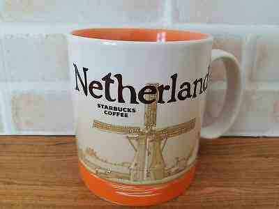  Starbucks Mug  Netherlands 2017 Global Icon Series  16 Oz Coffee Cup  - Sold on eBay Dec, 8th 2019 for $40.00