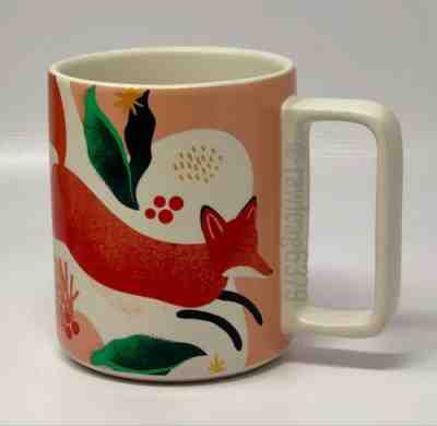 NEW RARE 2019 Starbucks Holiday Red Fox Ceramic Mug 12 OZ Christmas - Sold on eBay Dec, 7th 2019 for $24.99