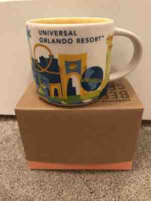 Universal Studios Orlando Starbucks You Are Here YAH 14oz Mug 2017 - Retired