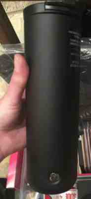Starbucks Black Shine Vacuum Insulated Flip-Top Stainless Steel Tumbler 16 oz - Sold on eBay Dec, 7th 2019 for $22.99