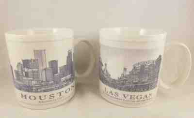 Starbucks 2006 Architect Series Mugs Houston + Las Vegas Lot of 2 - Sold on eBay Dec, 7th 2019 for $24.99