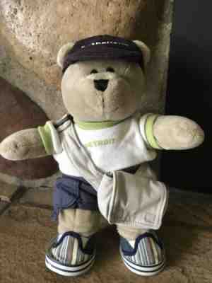 Starbucks Coffee Co Plush Teddy Bear Bearista Collection Detroit MI Stuffed Toy - Sold on eBay Dec, 7th 2019 for $26.99