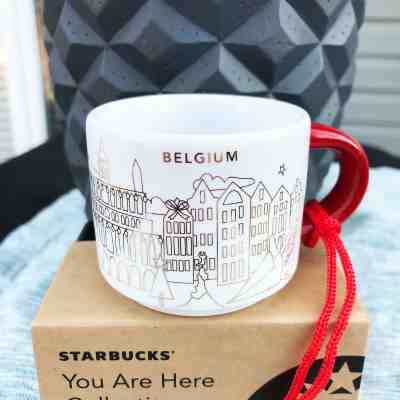Starbucks Belgium You Are Here Ornament Christmas Holiday Demi - Sold on eBay Dec, 7th 2019 for $48.95