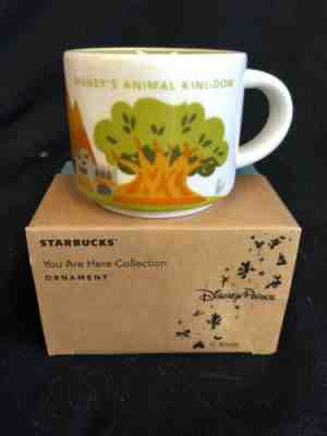 Disney Animal Kingdom V1 You Are Here (YAH) Starbucks Mug. NM with Box - Sold on eBay Dec, 7th 2019 for $79.00