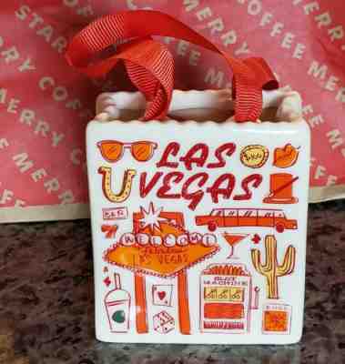 Starbucks Las Vegas "Been There series" Christmas Tree Ornament New 2019 - Sold on eBay Dec, 7th 2019 for $24.95