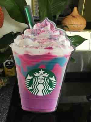 Ultra Rare Starbucks Unicorn Frappuccino Promotional Display Magnet! - Sold on eBay Dec, 7th 2019 for $70.00