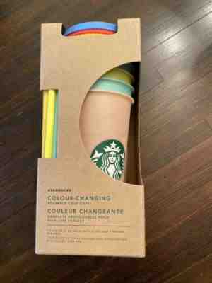 NEW Starbucks Color Changing Reusable Cold Cup Collection Pack - Sold on eBay Dec, 7th 2019 for $57.00