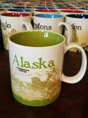 rare mugs Starbucks 2011 ALASKA Global City Icon Collector Series 16 oz with SKU - Sold on eBay Dec, 6th 2019 for $195.95