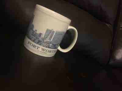 Starbucks 2008 FORT WORTH Collector Series Mug Cup 18 oz.  City Skyline Series - Sold on eBay Dec, 6th 2019 for $19.99