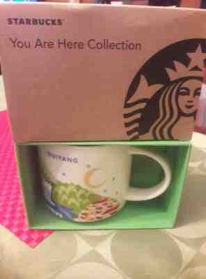 NIB With SKU STARBUCKS  GUIYANG, CHINA You Are Here (YAH)  14 Oz Mug.RARE - Sold on eBay Dec, 11th 2019 for $38.00