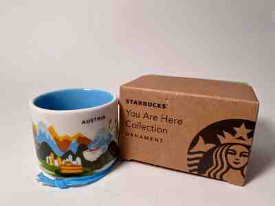 Starbucks Been There Collection Austria Ornament Mug NEW - Sold on eBay Dec, 11th 2019 for $29.99