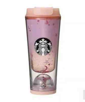 New In Box Starbucks Japan Holiday 2019 Snow Dome Bearista Pink Tumbler 12oz - Sold on eBay Dec, 11th 2019 for $38.00