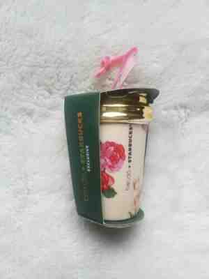 2018 STARBUCKS Ban.do CERAMIC ORNAMENT Floral Rose Christmas Holiday Bando NEW - Sold on eBay Dec, 11th 2019 for $15.00