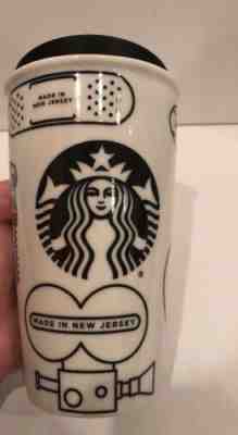 Starbucks NEW JERSEY Ceramic  Tumbler 12 oz.  NWT - Sold on eBay Dec, 11th 2019 for $31.50