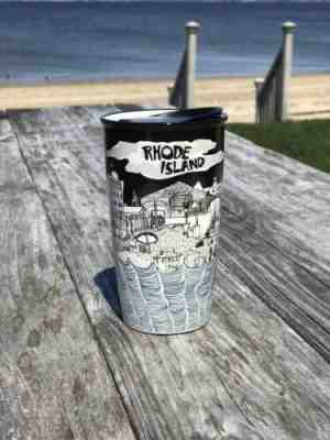 Starbucks Been There Rhode Island RI Double Wall Ceramic Traveller Mug 12 oz - Sold on eBay Dec, 11th 2019 for $102.50