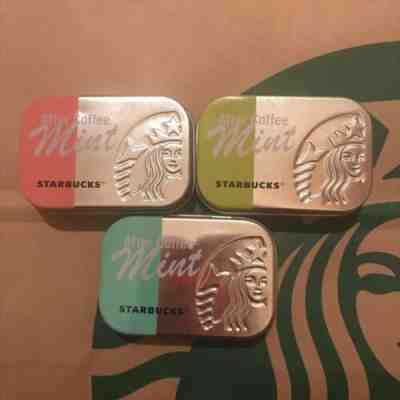 Used After Coffee Mint Stainless Can 3 Set Starbucks Japan Good Condition F/S - Sold on eBay Dec, 11th 2019 for $34.00