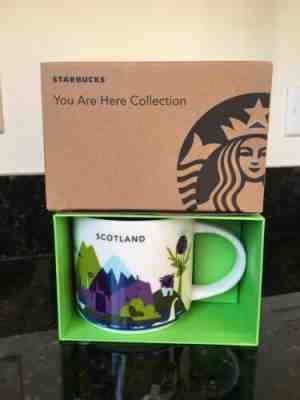 Starbucks  SCOTLAND Cup Mug  "You are Here"  Collection  NEW witth Tags & Box - Sold on eBay Dec, 11th 2019 for $55.00