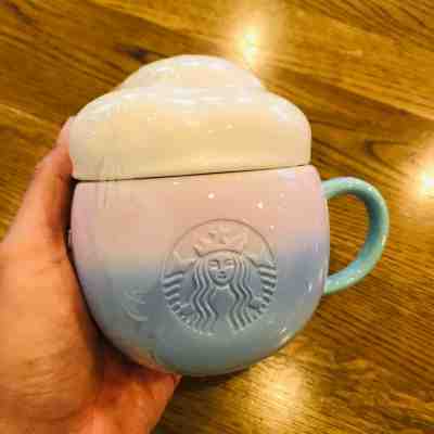 Starbucks Mug Cloud Lids Floaty Cloud Exclusive Malaysia 12oz 2019 NEW - Sold on eBay Dec, 11th 2019 for $32.70