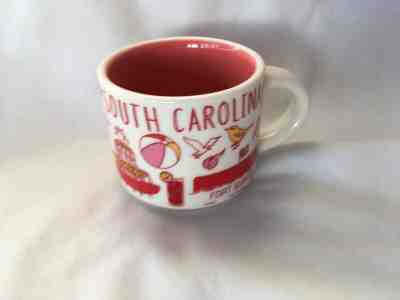 Starbucks SOUTH CAROLINA Been There Series 2oz MINI White Pink Mug Ornament - LN - Sold on eBay Dec, 11th 2019 for $19.99