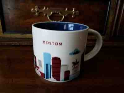 STARBUCKS "You Are Here" Collection / BOSTON / RETIRED / City Mug - EUC - Sold on eBay Dec, 11th 2019 for $20.90