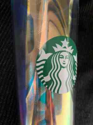 STARBUCKS  IRIDESCENT RAINBOW SIREN SCALES MERMAID 24OZ TUMBLER NEW AMAZING - Sold on eBay Dec, 11th 2019 for $26.00