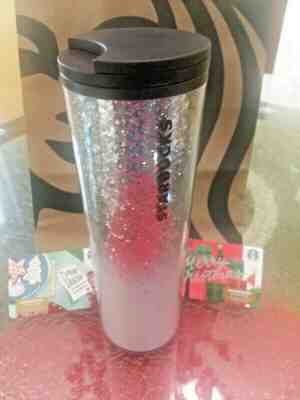 New 2019 STARBUCKS SILVER SPARKLY GLITTER HOT Cold CUP TUMBLER 16OZ - Sold on eBay Dec, 11th 2019 for $27.80