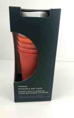 STARBUCKS HOLIDAY 2019 REUSABLE HOT CUPS - 6 PACK W/ LIDS 16OZ CHRISTMAS NEW - Sold on eBay Dec, 11th 2019 for $19.50