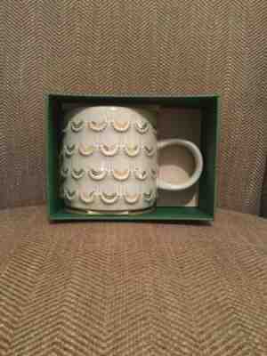 Brand Starbucks Anniversary Collection 2016 Mermaid Scales Mug White Gold 10 oz - Sold on eBay Dec, 11th 2019 for $29.99