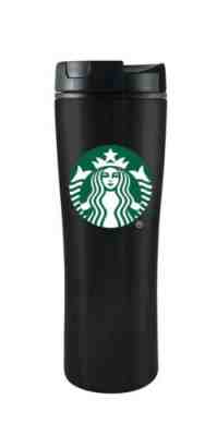 Starbucks 16 Oz. Black Vacuum  Tumbler with Lid - Sold on eBay Dec, 11th 2019 for $16.99