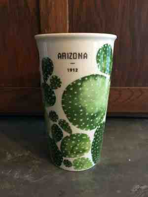 ARIZONA Starbucks 2017 Local Collection Ceramic Double Wall Tumbler Travel Mug - Sold on eBay Dec, 11th 2019 for $25.95