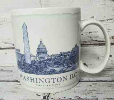 Starbucks Washington DC Capital City 2008 Coffee Tea Mug 18 oz Collectors Cup - Sold on eBay Dec, 11th 2019 for $25.99