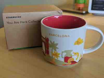 Starbucks • BARCELONA Spain • Coffee Mug • You Are Here Collector Series - Sold on eBay Dec, 11th 2019 for $39.99