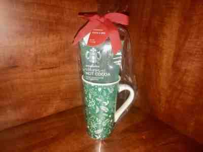 2019 Christmas Theme Green Starbucks Hot Cocoa Mug Gift Set Brand New With Tag - Sold on eBay Dec, 11th 2019 for $27.00