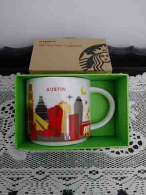 Starbucks Austin You Are Here Collection YAH City Mug 14 Oz Brand New Boxed - Sold on eBay Dec, 11th 2019 for $25.00