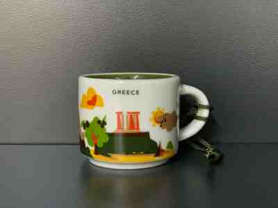 Starbucks Mug YAH Ornament Greece 2oz - Sold on eBay Dec, 11th 2019 for $15.90