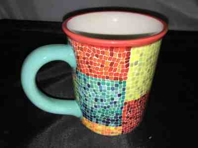 Starbucks Barista 2002 Mosaic Tile Design Large 18 oz Coffee Mug - Sold on eBay Dec, 11th 2019 for $18.00