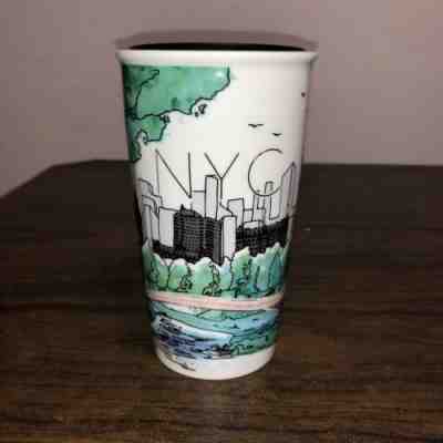 Starbucks NYC New York CENTRAL PARK Ltd Edition Travel Mug Cup Tumbler 12  - Sold on eBay Dec, 11th 2019 for $24.99