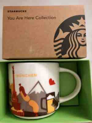 Starbucks Coffee 14oz mug Munich München Germany YAH You Are Here w/STAINED BOX - Sold on eBay Dec, 11th 2019 for $25.60