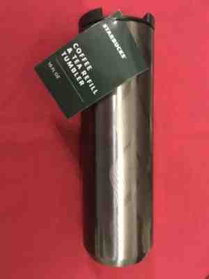 NEW 16 oz Starbucks Stainless Steel tumbler w/unlimited free refills in Jan 2020 - Sold on eBay Dec, 11th 2019 for $42.95