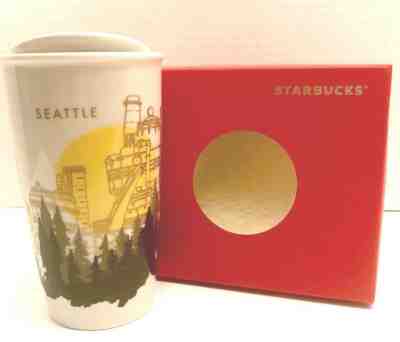 Starbucks Seattle Dot Collection 12 oz Double Wall Travel Mug New with Gift Box - Sold on eBay Dec, 11th 2019 for $19.99
