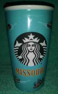 [Starbucks] 2016 Missouri Steamboats Double Wall Traveler - 12 oz  - Sold on eBay Dec, 11th 2019 for $22.00
