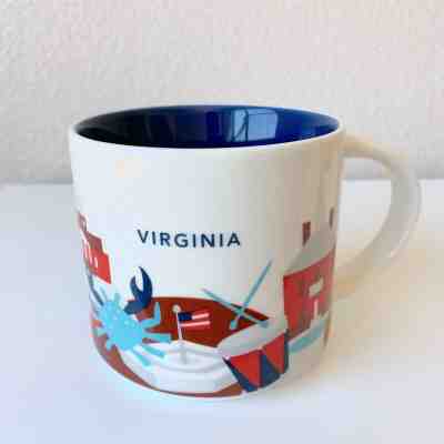 Starbucks You Are Here VIRGINIA Mug Cup YAH - Sold on eBay Dec, 11th 2019 for $21.83