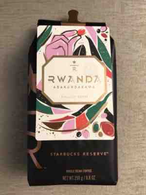 RWANDA Starbucks Reserve Small Lot Whole Bean Coffee 8.8 Oz & Taster Card - Sold on eBay Dec, 11th 2019 for $19.50