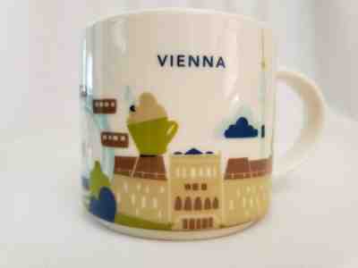 Starbuck's Vienna You Are Here 2017 Collector's Mug/Cup 14 FL. OZ./414ML - Sold on eBay Dec, 11th 2019 for $20.00