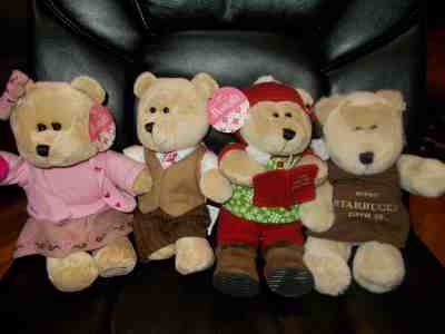 Starbucks Bearista Boy & Girl Bear  Holiday Christmas and More NWT coffee - Sold on eBay Dec, 11th 2019 for $18.00