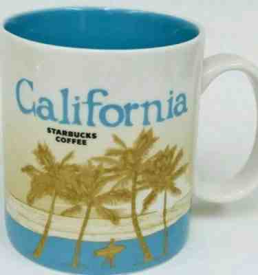 Starbucks California Collector Series Global Icon Series Coffee Mug Cup Retired! - Sold on eBay Dec, 12th 2019 for $26.99