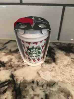 STARBUCKS Christmas Holiday WHITE 2019 Tree Ceramic ornament Cup Mug - Sold on eBay Dec, 12th 2019 for $17.41